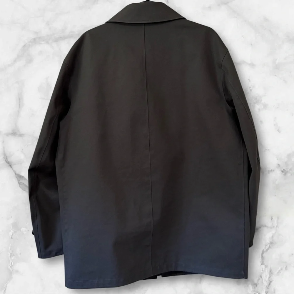 Uniqlo U Lemaire BlockTech Short Half Coat Men's
Medium Waterproof Raincoat - Picture 4 of 8